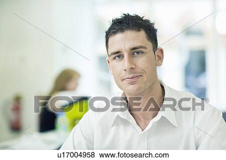 Stock Photo - Portrait of businessman. Fotosearch