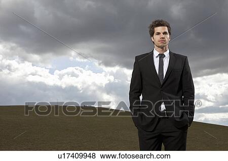 Stock Photo - Portrait of businessman. Fotosearch