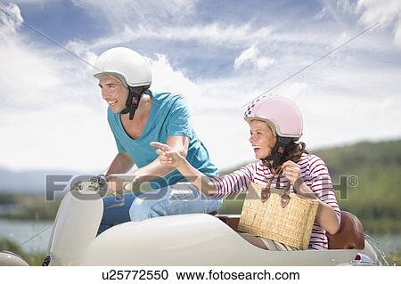 Stock Image - Romantic trip. Fotosearch