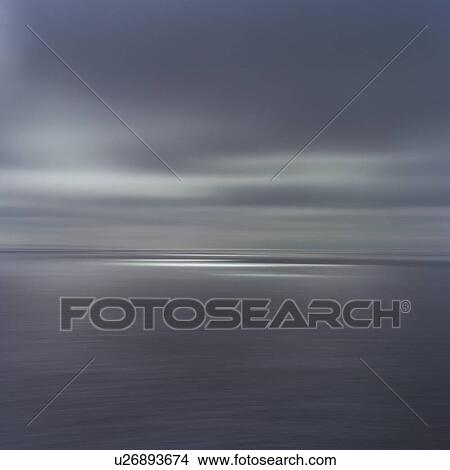 Picture - Seascape at dusk. Fotosearch