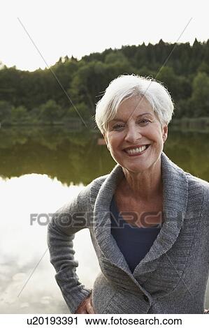 Senior woman portrait View Large Photo Image Stock Image - Senior woman portrait. Fotosearch