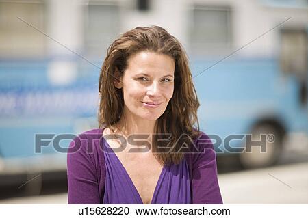 Smiling woman View Large Photo Image Stock Image - Smiling woman. Fotosearch