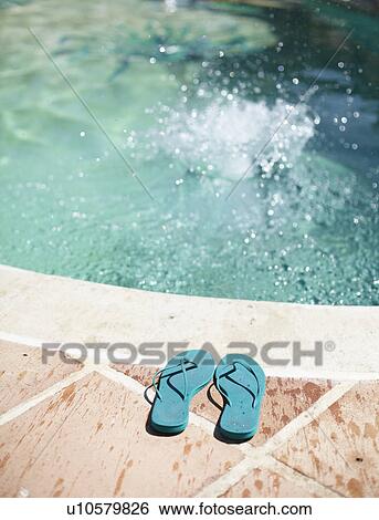 Splash in pool View Large Photo Image Stock Photograph - Splash in pool. Fotosearch