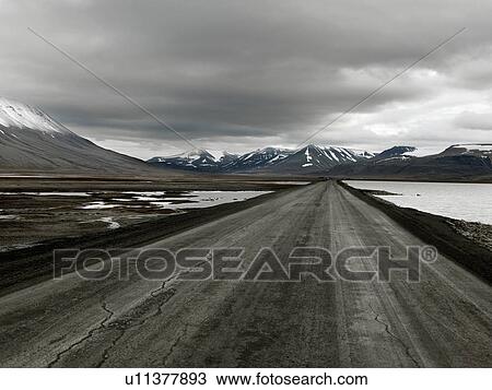 Svalbard landscape View Large Photo Image Stock Image - Svalbard landscape. Fotosearch