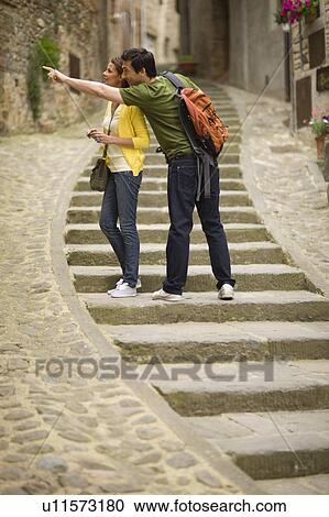 Tourists View Large Photo Image Stock Image - Tourists. Fotosearch