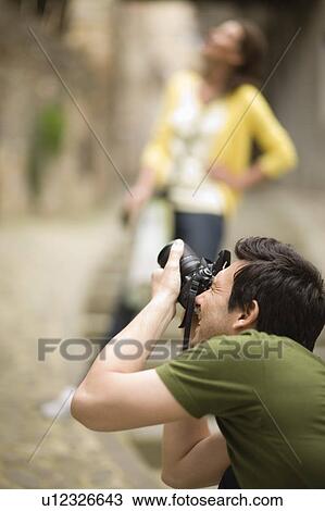Tourists View Large Photo Image Stock Image - Tourists. Fotosearch