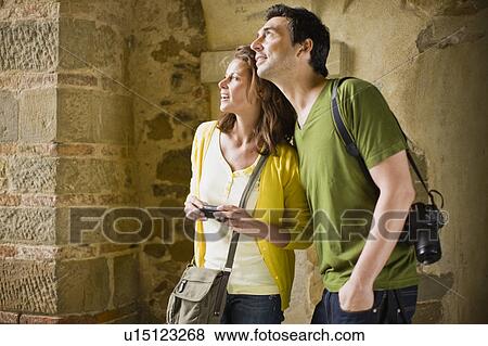 Tourists View Large Photo Image Stock Photo - Tourists. Fotosearch