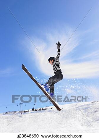 Stock Image - Winter sports holiday. Fotosearch