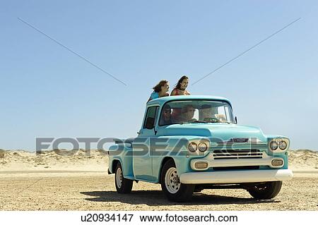 5 young people traveling in pickup truck View Large Photo Image Stock Photo - 5 young people traveling in pickup truck. Fotosearch