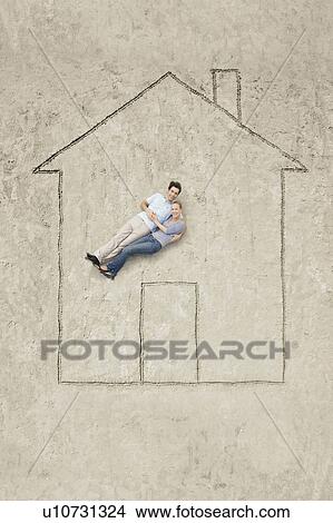 A house View Large Photo Image Picture - A house. Fotosearch