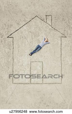 A house View Large Photo Image Stock Photo - A house. Fotosearch