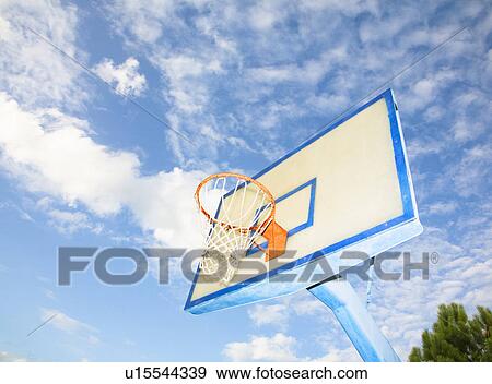 Basket ball net View Large Photo Image Stock Photo - Basket ball net. Fotosearch