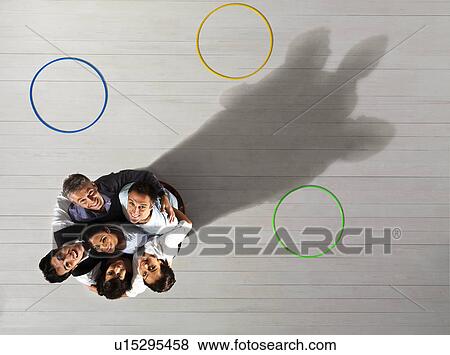 Business men and women in circles View Large Photo Image Stock Photo - Business men and women in circles. Fotosearch