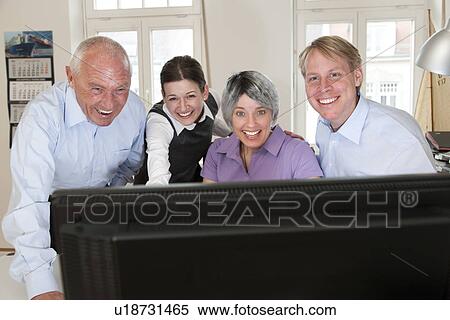 Businesspeople laughing View Large Photo Image Stock Photography - Businesspeople laughing. Fotosearch