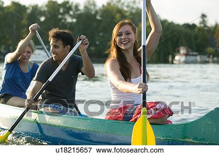 Stock Photo - Canoe. Fotosearch