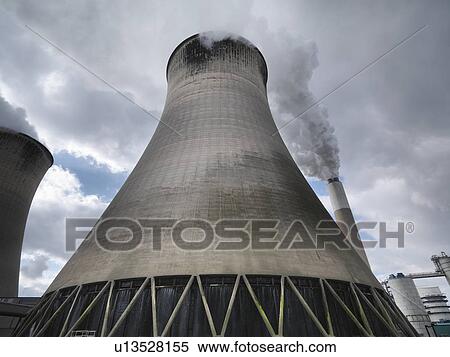 Stock Photography - Coal Fired Power Station. Fotosearch