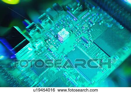 Curcuitboard View Large Photo Image Stock Photograph - Curcuitboard. Fotosearch