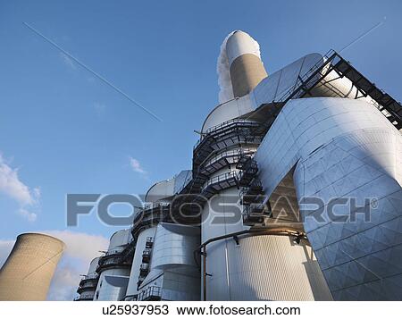 Desulphurisation Plant At Power Station View Large Photo Image Stock Image - Desulphurisation Plant At Power Station. Fotosearch