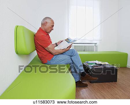 Doctor's patient in waiting area View Large Photo Image Stock Image - Doctor's patient in waiting area. Fotosearch