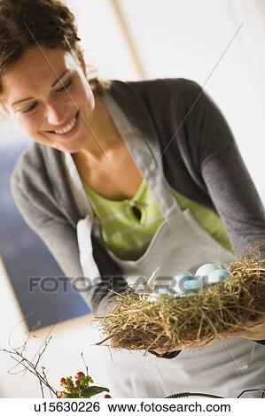 Stock Photograph - Easter arrangements. Fotosearch