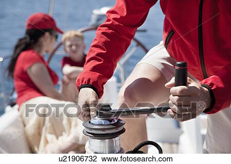 Family on yacht View Large Photo Image Stock Image - Family on yacht. Fotosearch