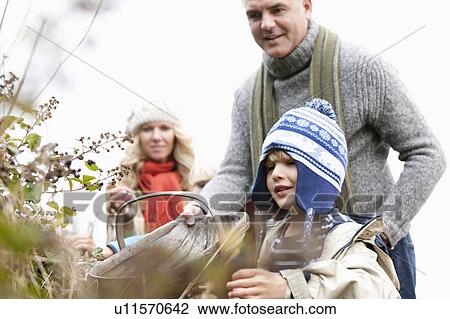 Family picking blackberries View Large Photo Image Stock Image - Family picking blackberries. Fotosearch