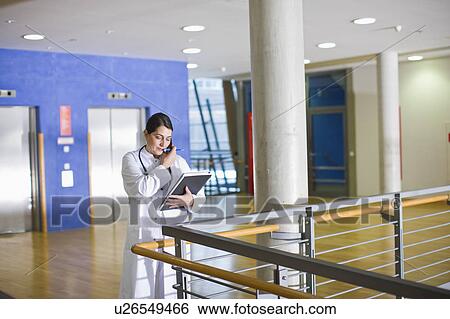 Female doctor View Large Photo Image Stock Photograph - Female doctor. Fotosearch