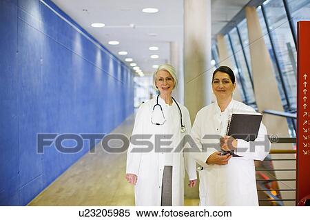 Stock Photography - Female doctors. Fotosearch