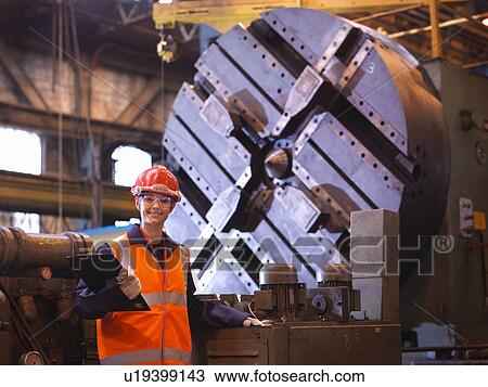 Female Steel Engineer In Factory View Large Photo Image Stock Image - Female Steel Engineer In Factory. Fotosearch