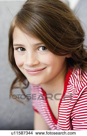 Girl portrait close-up View Large Photo Image Picture - Girl portrait close-up. Fotosearch