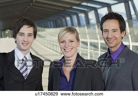 group of businesspeople, happy View Large Photo Image Stock Photo - group of businesspeople, happy. Fotosearch