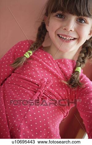 Stock Image - Little girl. Fotosearch