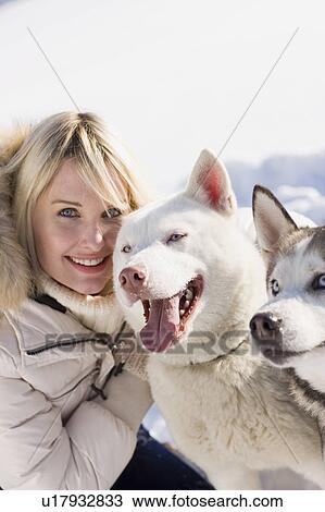 Stock Image - Love of dogs. Fotosearch