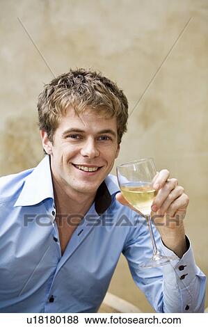 Man drinking wine View Large Photo Image Stock Photo - Man drinking wine. Fotosearch