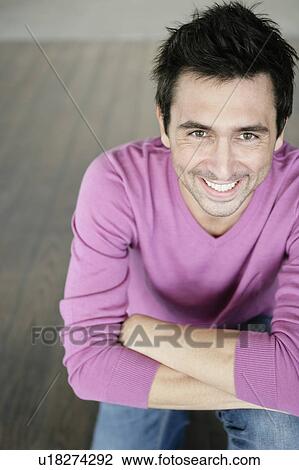 Man smiling at camera View Large Photo Image Stock Image - Man smiling at camera. Fotosearch