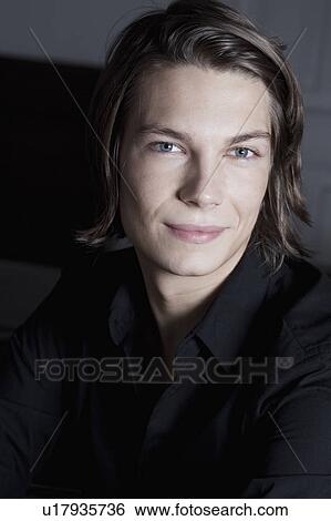 Men Portrait smiling View Large Photo Image Stock Photograph - Men Portrait smiling. Fotosearch