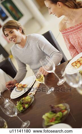 Stock Image - Party cooking. Fotosearch