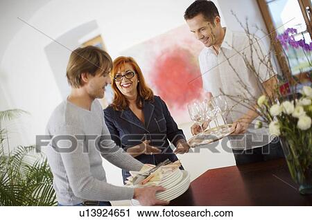 Party cooking View Large Photo Image Stock Image - Party cooking. Fotosearch