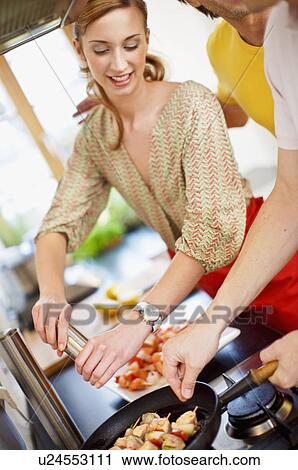 Party cooking View Large Photo Image Stock Image - Party cooking. Fotosearch