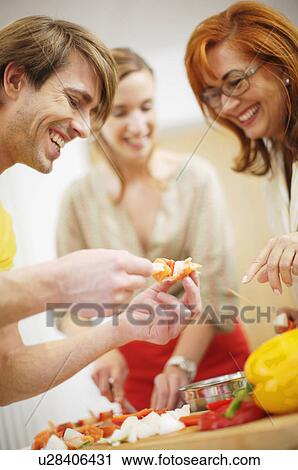 Party cooking View Large Photo Image Stock Image - Party cooking. Fotosearch