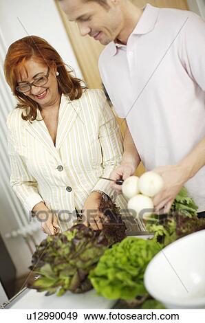 Party cooking View Large Photo Image Stock Photo - Party cooking. Fotosearch