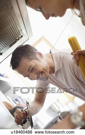 Stock Photo - Party cooking. Fotosearch