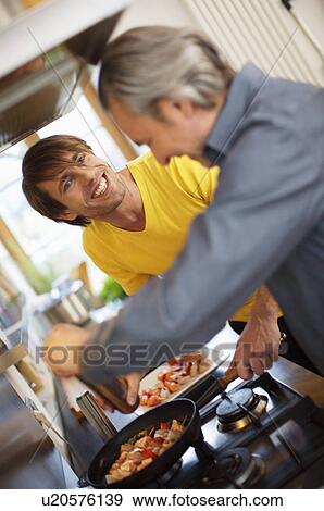 Party cooking View Large Photo Image Stock Photo - Party cooking. Fotosearch