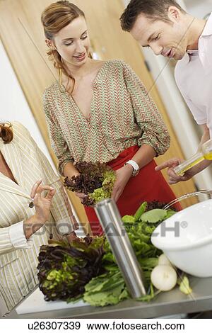 Party cooking View Large Photo Image Stock Photo - Party cooking. Fotosearch
