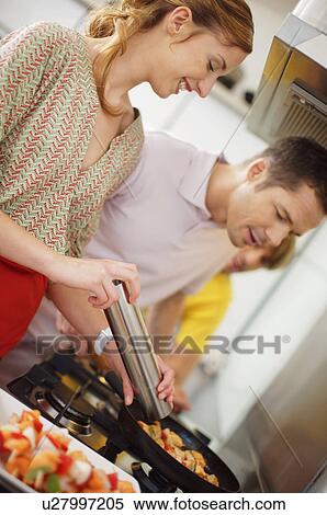 Party cooking View Large Photo Image Stock Photography - Party cooking. Fotosearch