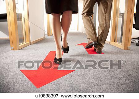 People walking in different directions View Large Photo Image Stock Photo - People walking in different directions. Fotosearch