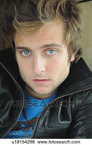 Portrait of a young man View Large Photo Image Stock Photo - Portrait of a young man. Fotosearch