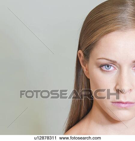 portrait of a young woman View Large Photo Image Stock Image - portrait of a young woman. Fotosearch