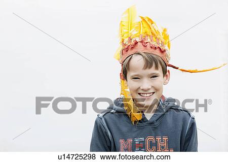 Portrait of boy in costume View Large Photo Image Stock Photo - Portrait of boy in costume. Fotosearch