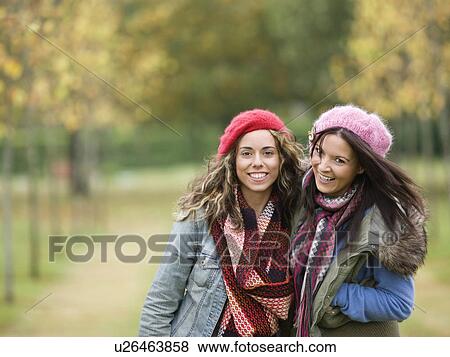 Portrait of smiling women View Large Photo Image Stock Photo - Portrait of smiling women. Fotosearch